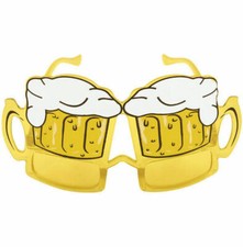 Beer Glasses - Goggles Costume Wedding Photo Booth Prop Novelty Joke Fancy Dress