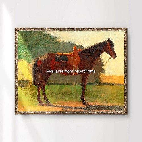 Horse equestrian painting art - equestrian,