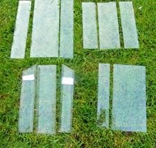 Antique Wall clock glass Bevelled  for wall clocks £25.00 THE LOT