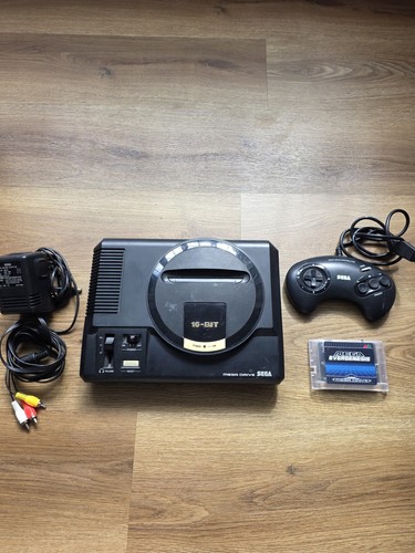 Sega mega drive bit black - sega, 16-bit