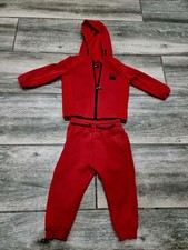 Used Ted Baker Red Track Suit For Boys Size 9-12 Month.