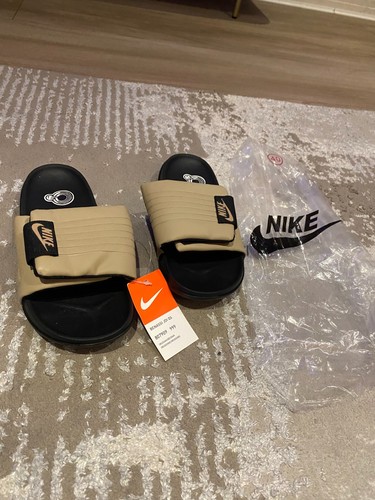 Nike beige slider - nike,