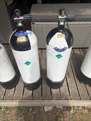 Litre diving tank cylinders - 12,