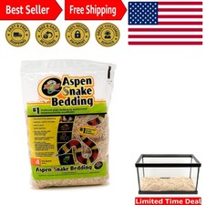 4 Quart Aspen Snake Bedding -