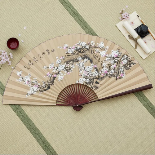 Sakura blossom fan - sakura, japanese
