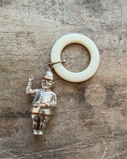 Vintage Policeman Baby Rattle