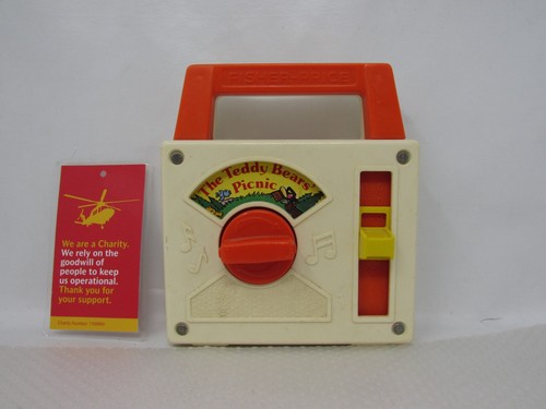 Vintage fisher price teddy - vintage,