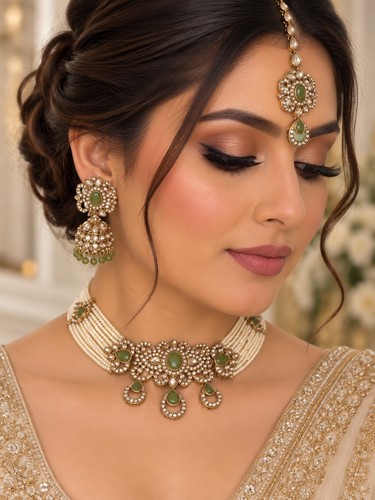 Indian imitation jewellery - imitation, set