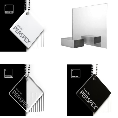 Acrylic perspex sheets black - perspex®,