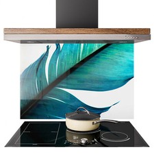 Glass splashback kitchen tile - glass,