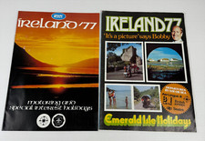 Ireland 1977 Vintage Travel Agent Magazine Holiday Brochure Bundle Old Print Ads