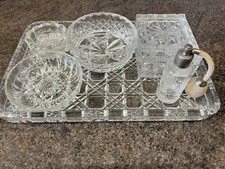 Vintage Glass Crystal Dressing