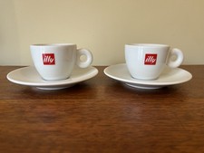 X2 Illy Espresso Cups And