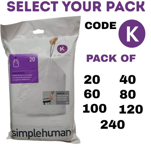 Simplehuman bin liners - simplehuman,