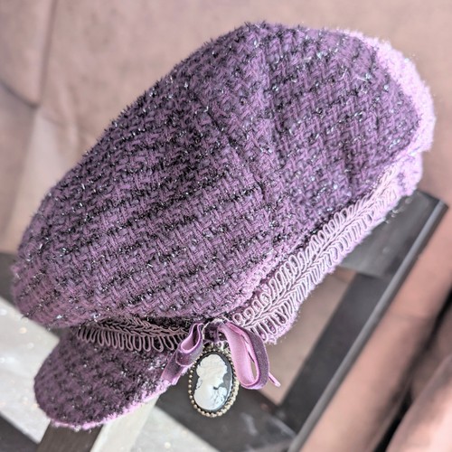 Vintage per una purple boucle - una,