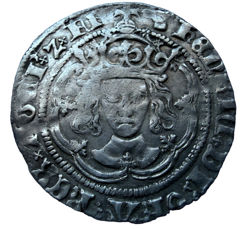 Henry vii groat - henry, bust)