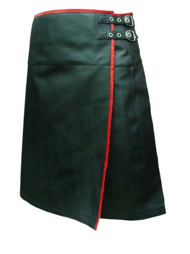 Handmade leather wrap - wrap, kilt