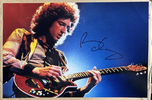 Sir brian may hand signed - may,
