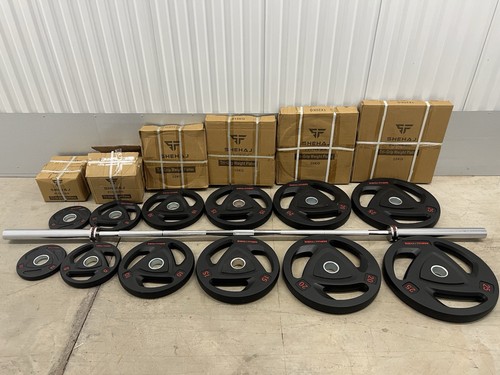 155kg olympic tri grip weight - 155kg,