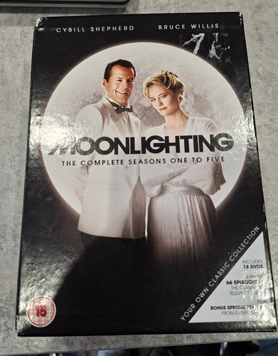 Moonlighting dvd box set - moonlighting,