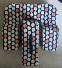 Peanut & Piglet Breastfeeding Pillow for Nursing Twins with Spare Set of Covers