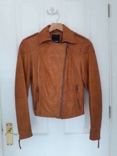 Women leather jacket - leather,