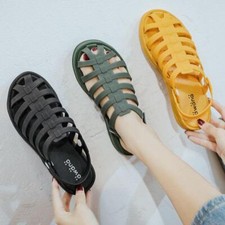 Women Closed Toe PVC Jelly