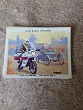 Castella Cigars 1991 Britain`s Motoring History Cards Norton Wankel Interpol Mk 