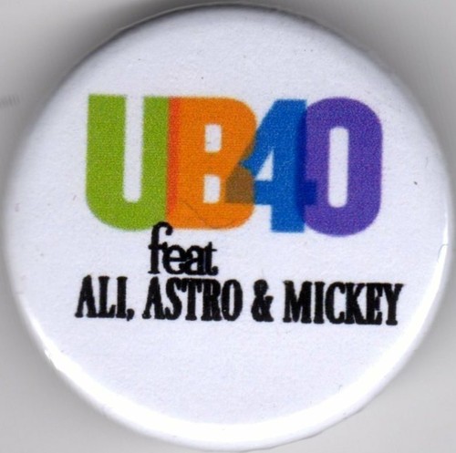 Ub40 pin button badge - button, one