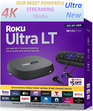 Newest Roku Ultra LT HD/4K/HDR