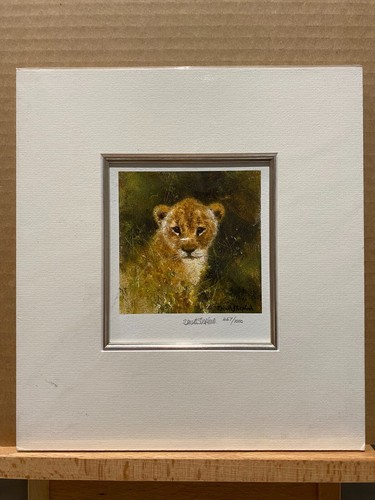 David shepherd lion - david,