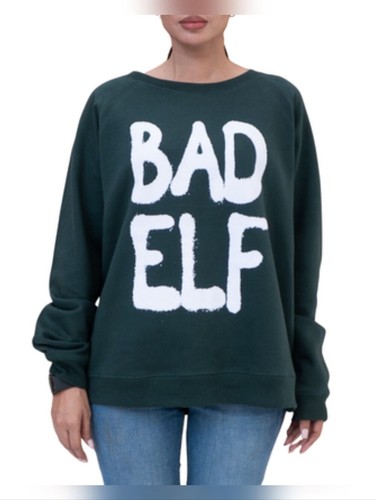 Wallflower bad elf crew neck - bad,