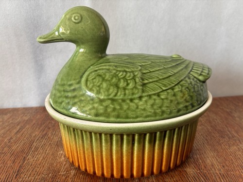 Duck shaped ceramic terrine - ceramic,