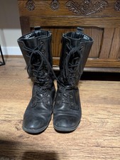 Hush Puppies Black Leather