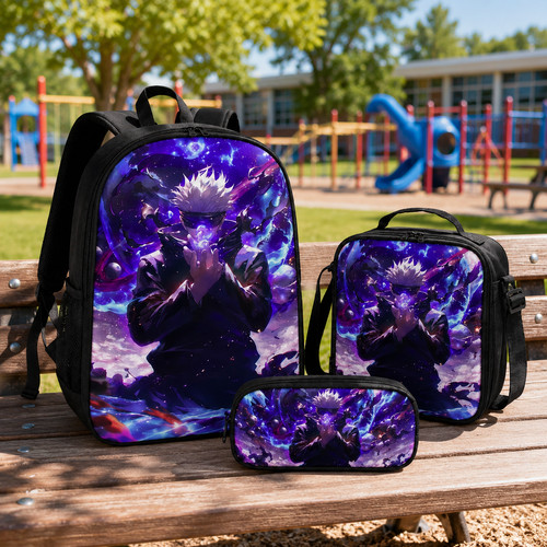 Anime sorcerer kids backpack - anime,