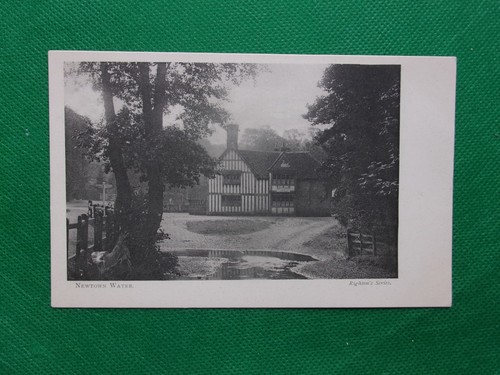 Postcard newtown water - postcard, &