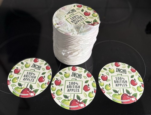 Inch beer mats 100 - mats, x