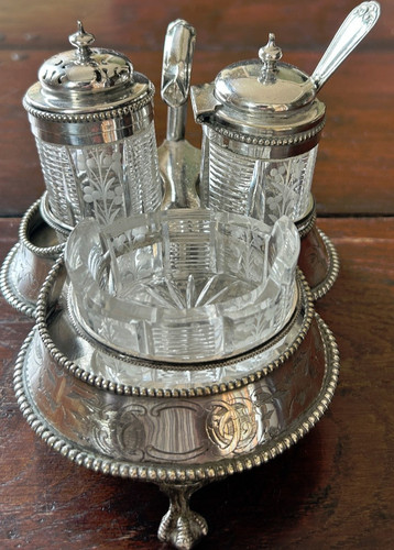 Antique victorian silver plate - silver,