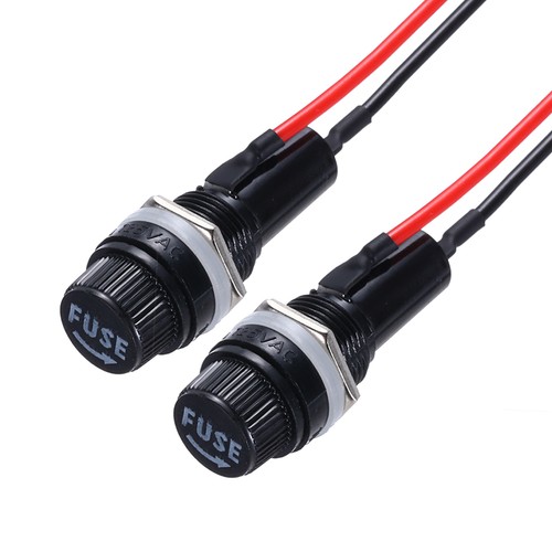 2pcs panel mount fuse - 2pcs, holder