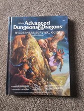 Advanced Dungeons & Dragons Wilderness Survival Guide  1ST EDITION 1986