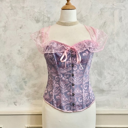 New lilac pink floral brocade - lilac,