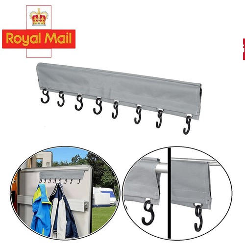 Awning pole coat clothes - pole, towel