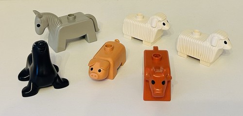 Vintage animal farm duplo - animal, lego