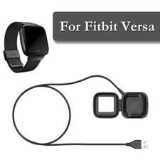 Compatible Case For Fitbit Versa Lite Charger Replacement USB Charging Cable Cas