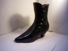 Boot Shoe Vase Ceramic Pottery