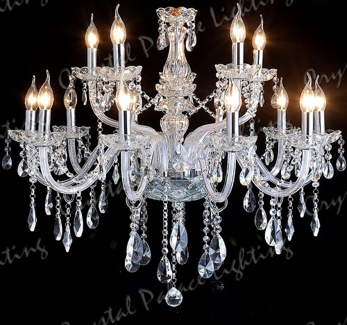 Wdw chandelier clear genuine - clear,