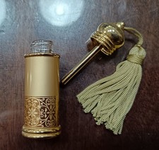 Vintage gold metal glass - vintage,