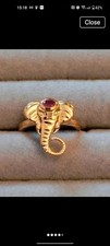 African Ruby Elephant Head