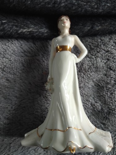 Small coalport figure tiffany - coalport,