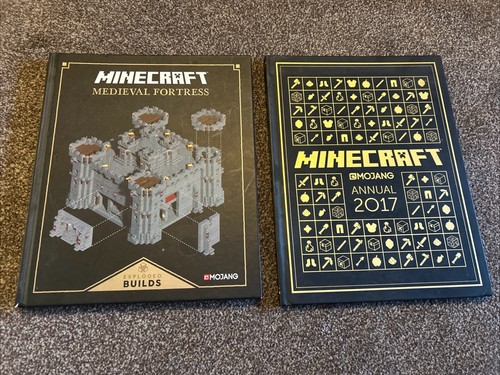 Hardback vintage minecraft - x2,